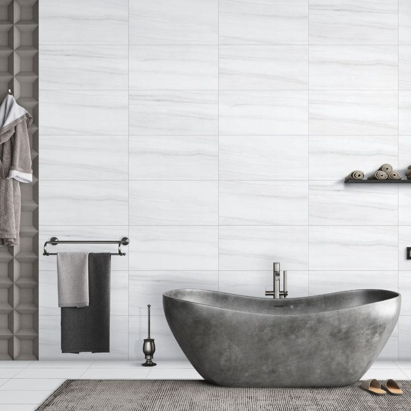 Carreau de porcelaine mat pour mur et plancher 12 "x 24" Dolomites