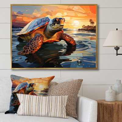 Portrait de tortue géométrique II