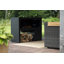 Himanshu Rectangle Douglas Fir Wood Propane Smokeless Fire Pit Table with Hidden Fuel Tank
