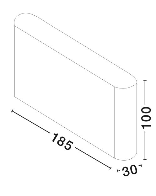 Integrated LED Outdoor Flush Mount, White