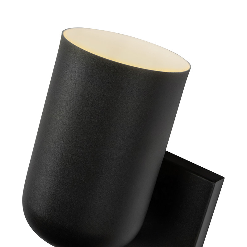 Nola 1 - Light Armed Sconce, Black