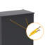 Armoire de rangement en acier 73 po