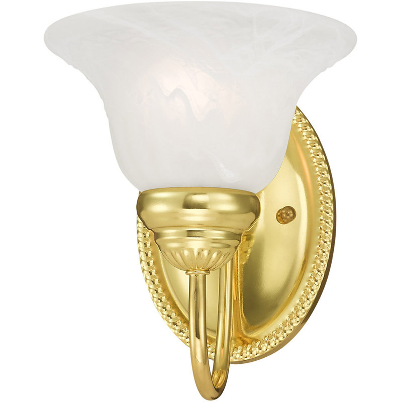 Edgemont 1 - Light Vanity Light, Polished Brass