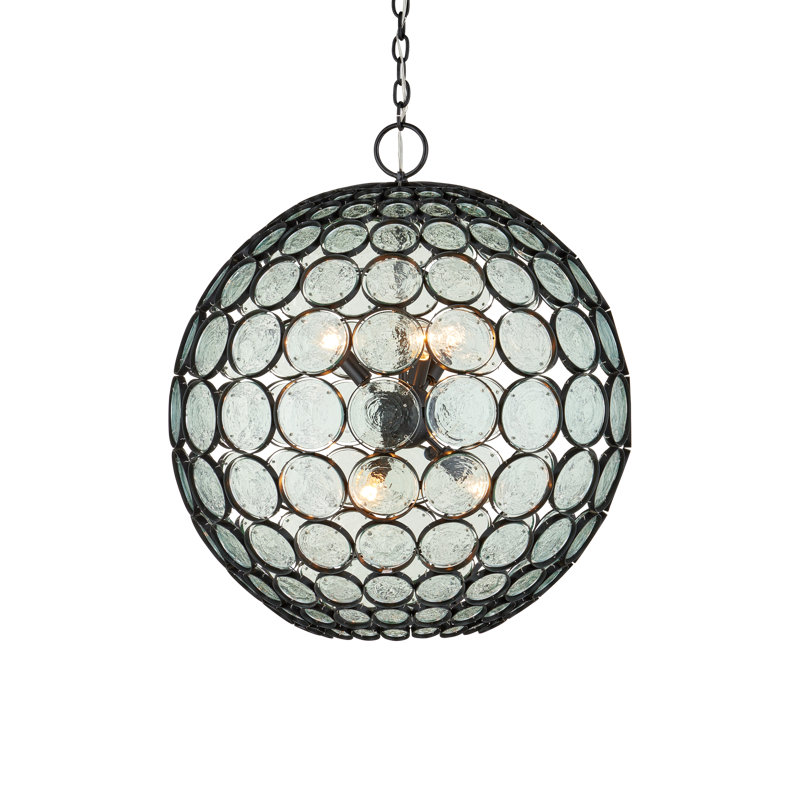 Etude 6 - Light Wrought Iron Chandelier