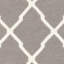 Tapis gris / noir en laine et coton tissé à la main Rodgers-856623134