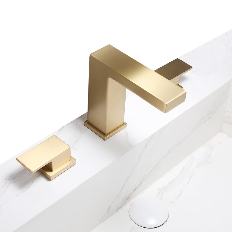 Robinet de salle de bain à un trou, Doré