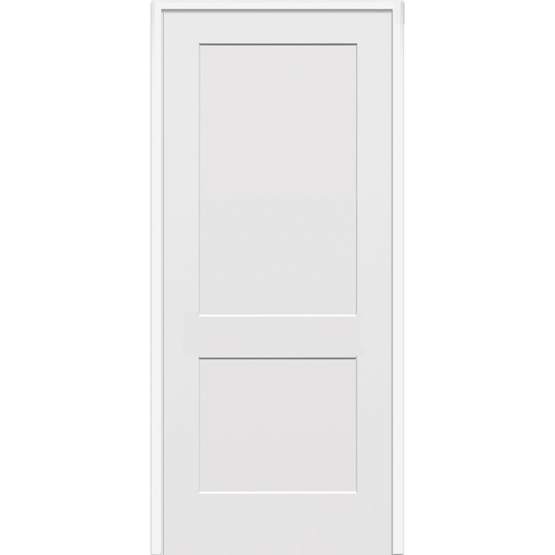 Porte standard intérieure moulée à panneaux en bois massif Molded Interior Door, 19,5 po x 81,75 po, Côté droit