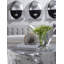 Fashion Faces Wall Art Large Pout Black/Silver Leaf