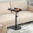 C-Shaped Side Table Small Coffee Table-1511624621