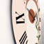 Lune géométrique abstraite avec feuille III - horloge murale moderne-60327084