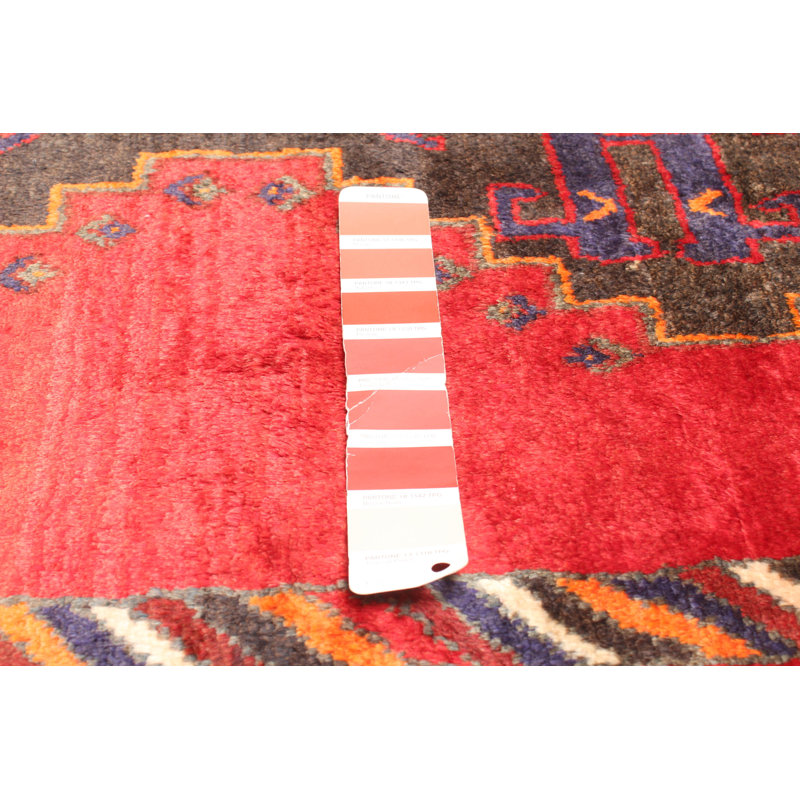 Tapis rouge Melis 3 pi 5 po x 5 pi 0 po
