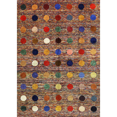 Coffee Kaleidoscope Gabbeh 9' 4" x 12' 8"