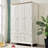 Modern Simple Cream-style Wardrobe