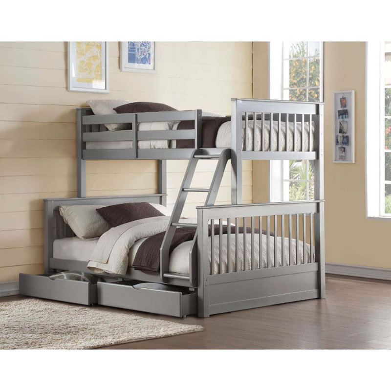 Gamya Kids Twin Over Full Bunk Bed