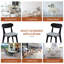 Chaise d'appoint de salle à manger rembourrée H 18 po-803081138-777847427