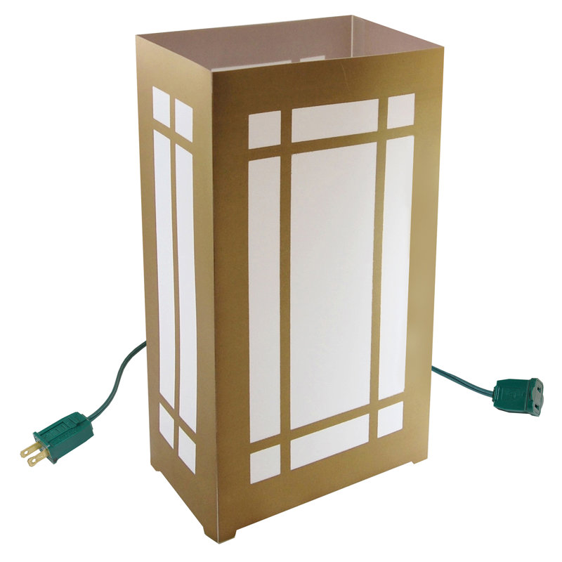 Ensemble de luminaires électriques 10 lumières, Fenêtre dorée