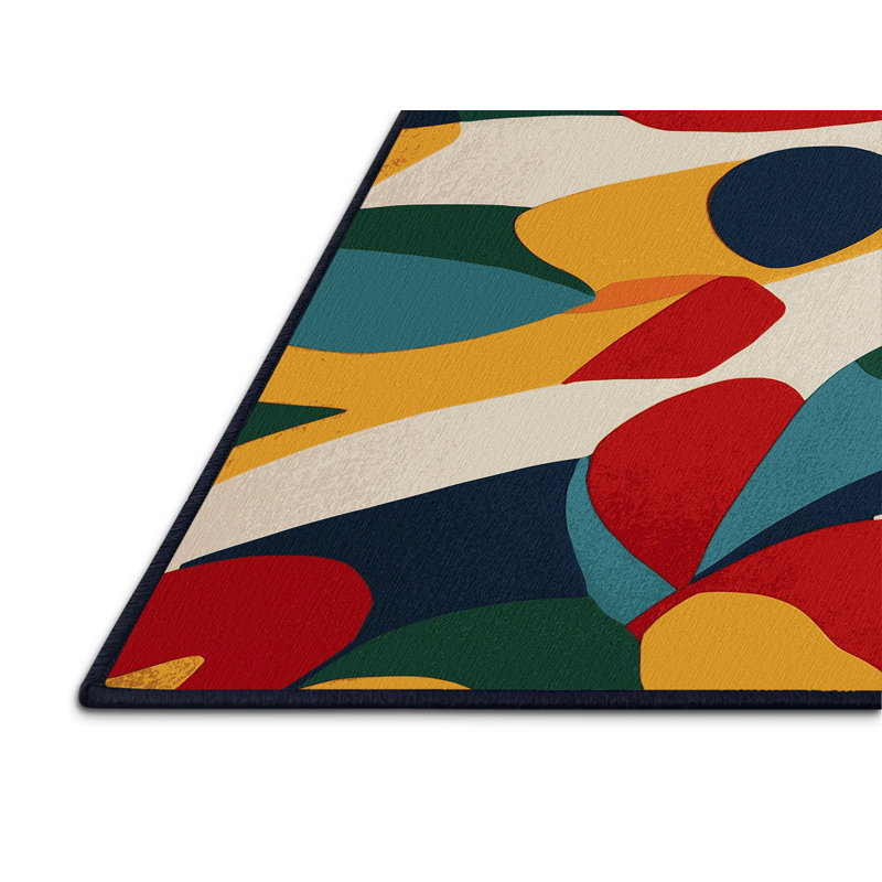 Jazzy Gleam Rug, Square 4'