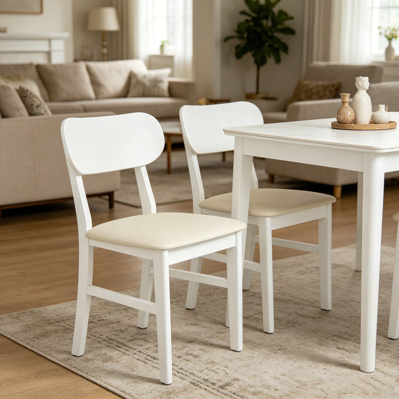 Ensemble de 2 chaises de cuisine Farmhouse