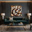 Desserts, art mural sur toile brun Rasgulla-1607354672