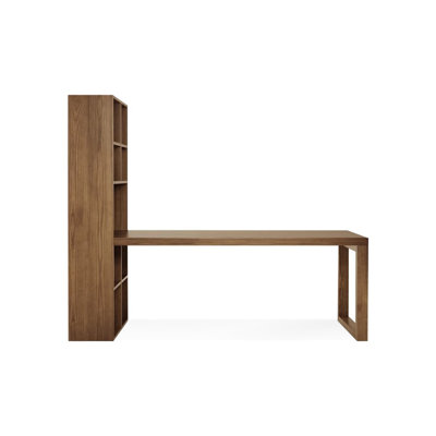 Bureaux rectangulaires en bois massif Burlywood