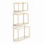 DAPHNE MIRRORED WALL SHELVES