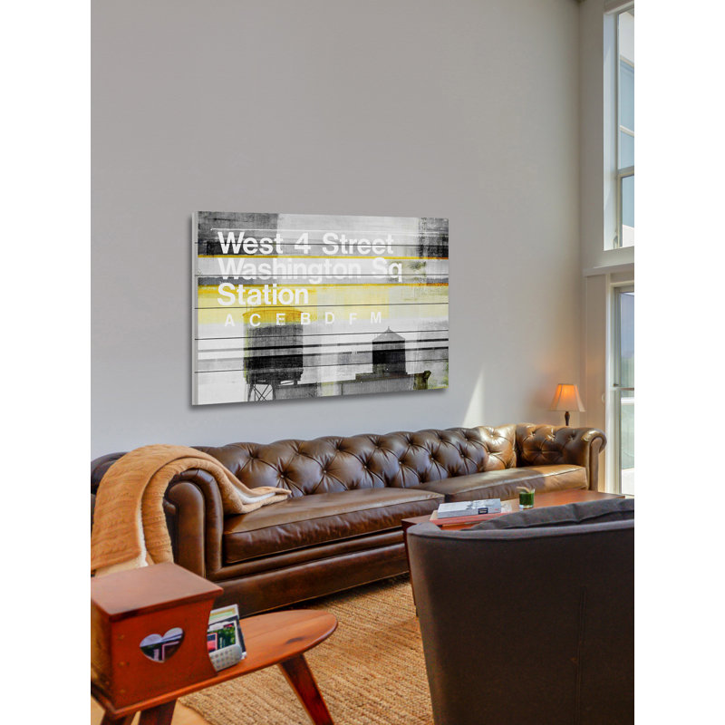 « west 4 silos » par parvez taj,, reproduction d’art sur bois blanc, H 24 po x l 36 po x P 1,5 po