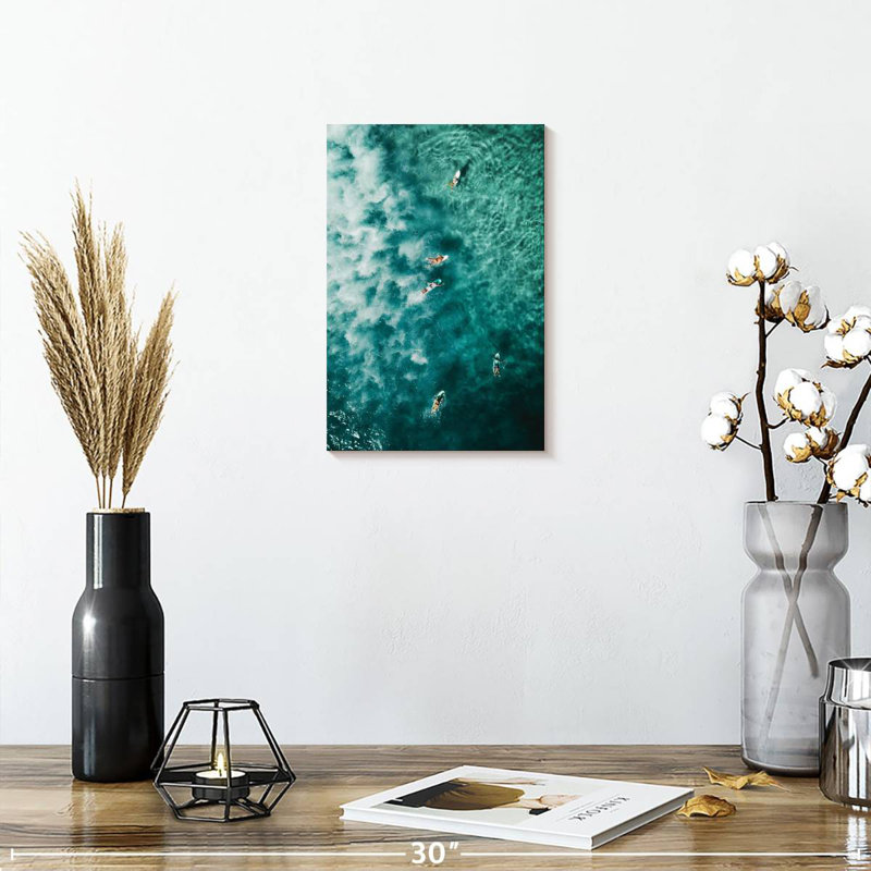 Senne Before A Wave, 12" H x 8" W