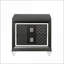 Table de chevet 2 tiroirs Modern Grey