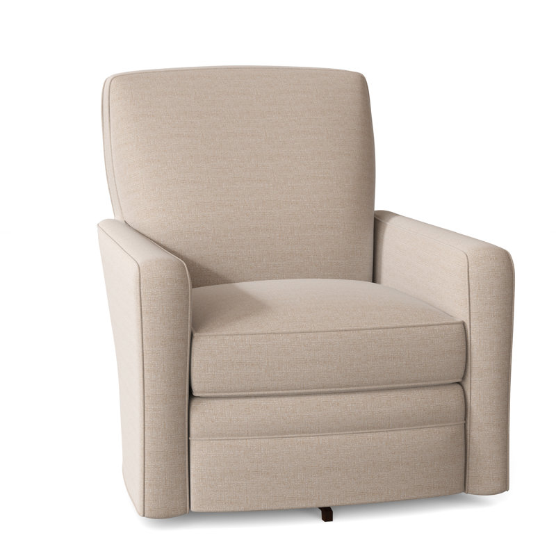 Fauteuil pivotant de 32 po Idana, Sergé blanc à indice 10, Non