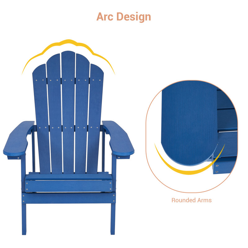 Chaise Adirondack Solvejg, Bleu marine