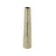 Vase d'appoint en céramique 7,9 x 3,3 x 13 po avec texture nervurée verticale