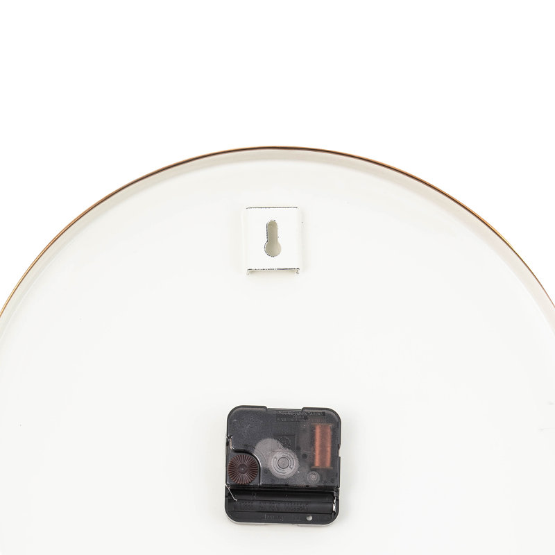 Courtly Check Wall Clock
