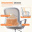 Chaise de bureau ergonomique