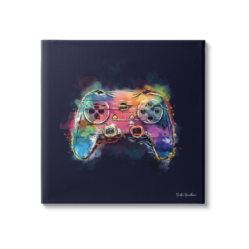 Design d'art moderne sur toile Winston Porter par Nidhi Wadhwa, H 36 po x l 36 po x P 1,5 po
