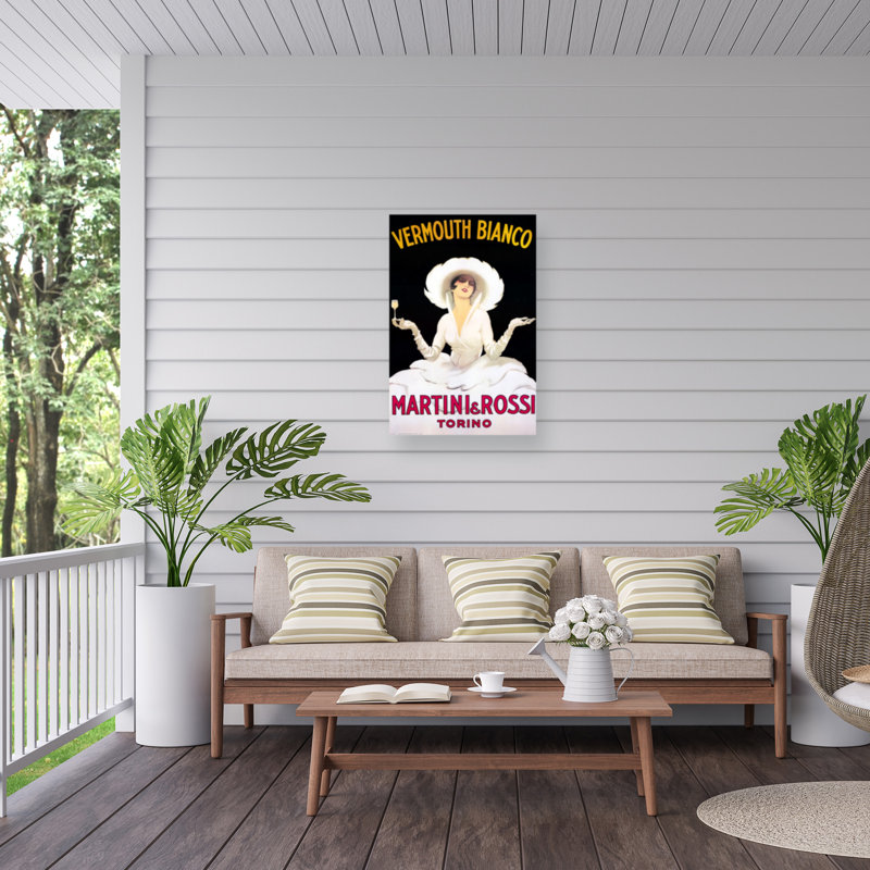 Toile d'extérieur Marcus Jules Vermouth Bianco, H 12 po x l 19 po