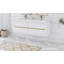 Ensemble de meuble-lavabo mural 59 po avec plateau en résine 59 po-67755687-67755684