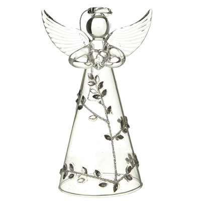 Mcdaniel 11cm Glass Hanging Figurine Ornament
