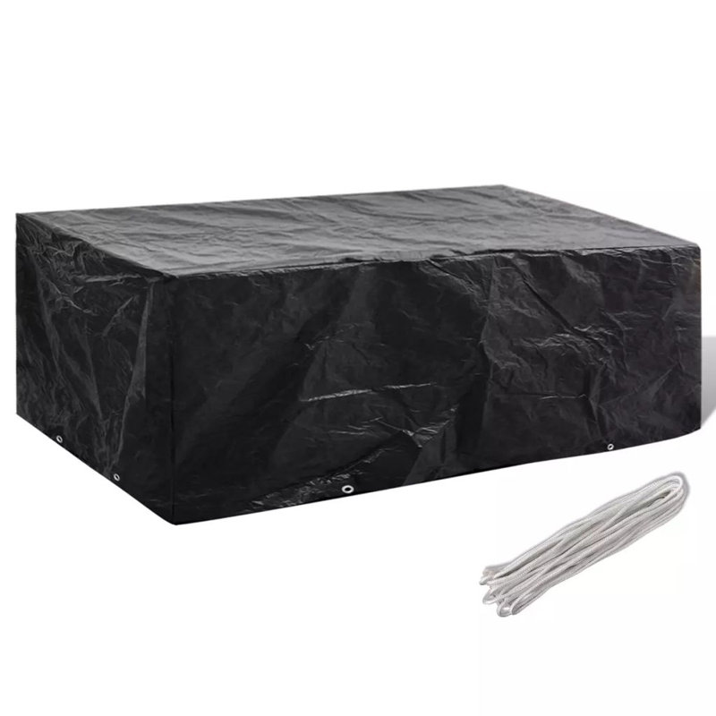 Housse robuste pour table de patio, H 28 po x l 79 po x P 63 po