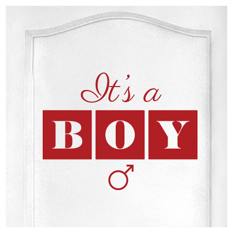 Wall Decal, Dark Red