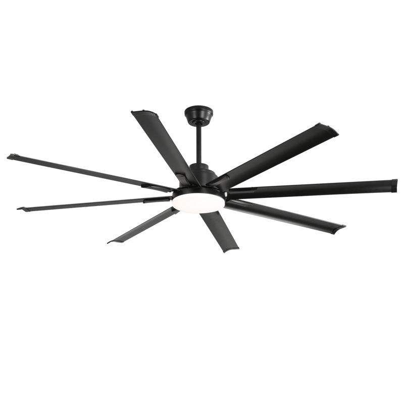 Grands ventilateurs de plafond de 84 pouces avec 8 pales de ventilateur pour le salon