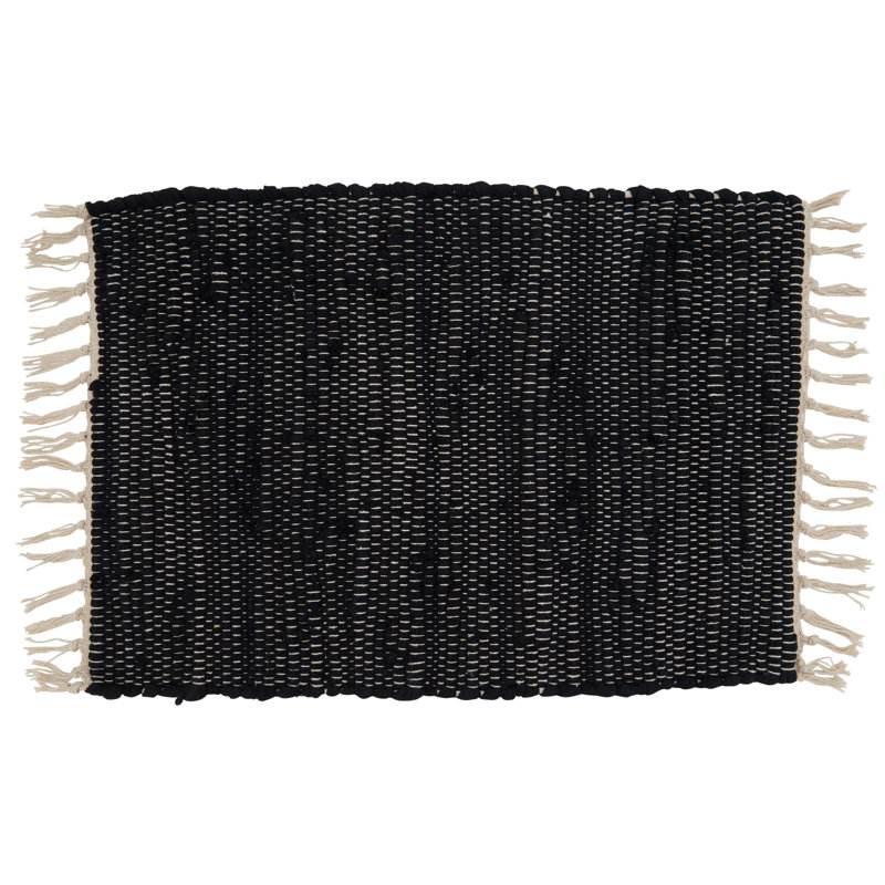 Ensemble de 4 napperons noirs Chindi Design
