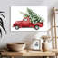 Camion de Noël rouge-2043576358