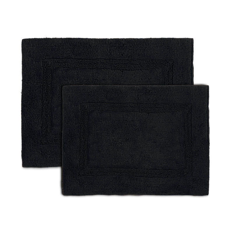 Martex Basic Bath Rug, Jet Black