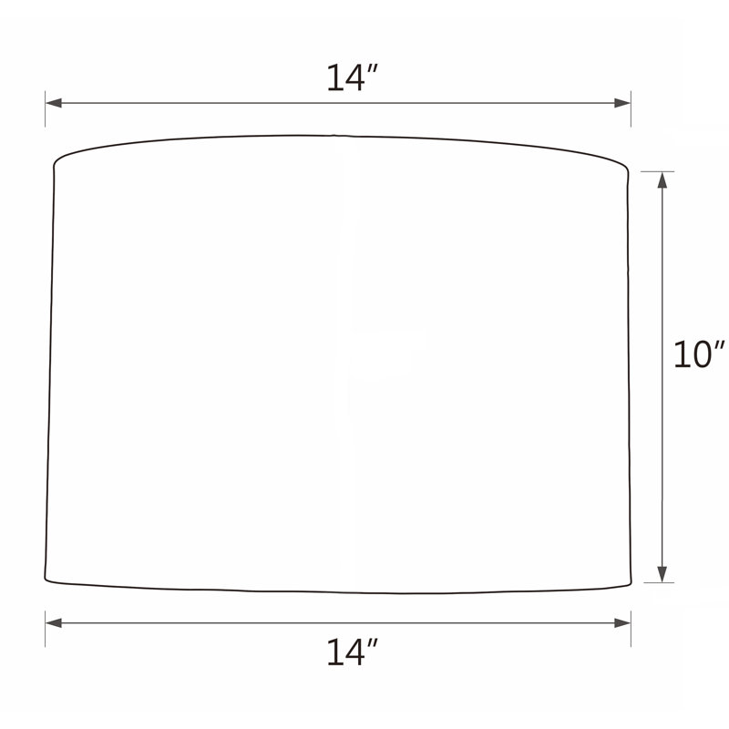 10'' H Drum Lamp Shade