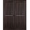 Porte double standard en bois manufacturé Avon 07 1H