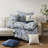 7PCS Queen Vintage Floral Comforter Set-114530130