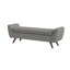 Banc de rangement rembourré Amsi-779423954