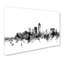 «Indianapolis IN Skyline», impression sur toile tendue-22539007