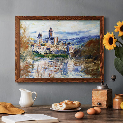 " The Village Of Vetheuil "