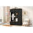 4-in-1 Hall Tree with Padded Bench, 4 Hooks, and Multi-Tier Storage Shelves-987646075